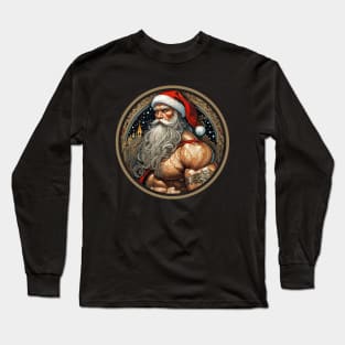 Strong Santa Claus Long Sleeve T-Shirt